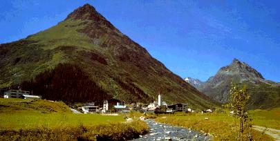 Panorama von Galtür